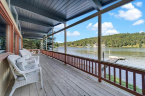Quiet Lakefront Home with Private Dock